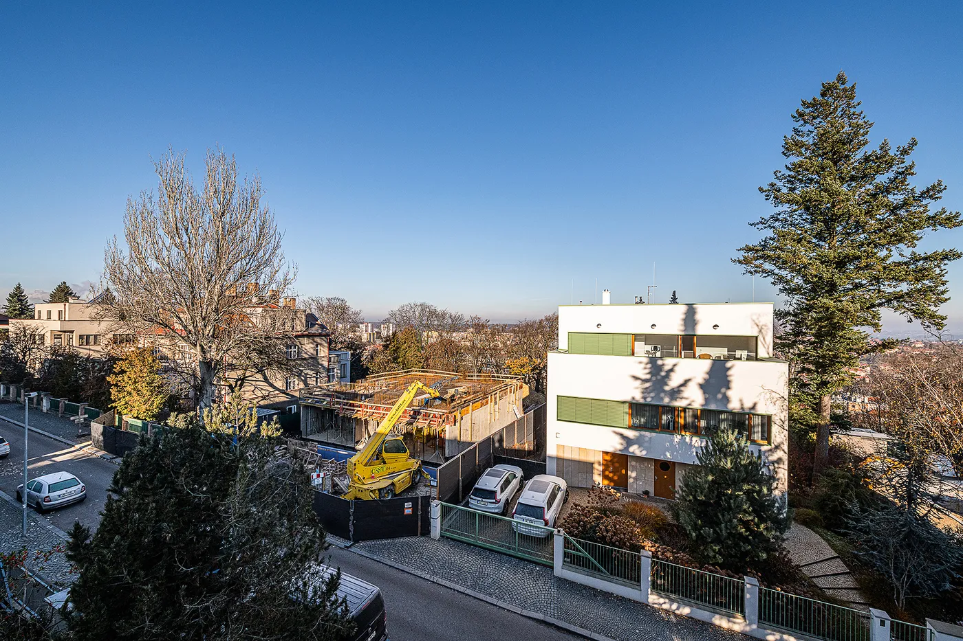 Výhled z 2. podlaží